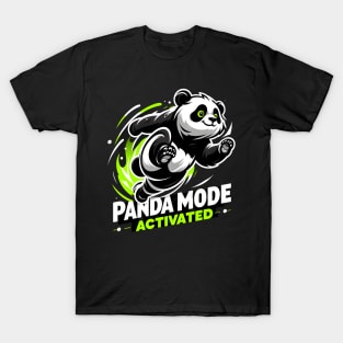 "Panda Power: Ready for Action" T-Shirt